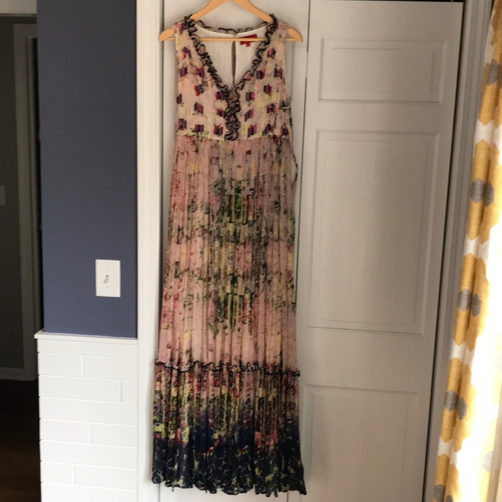 Anthropologie Bhanuni by Jvoti Multicolor Dress